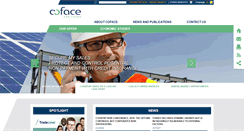 Desktop Screenshot of coface.be