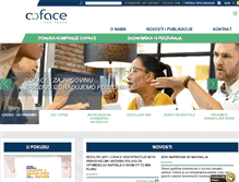 Tablet Screenshot of coface.rs