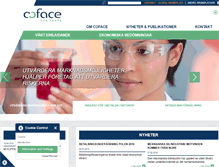 Tablet Screenshot of coface.se