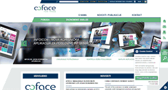 Desktop Screenshot of coface.hr