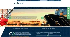 Desktop Screenshot of coface.com