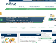 Tablet Screenshot of coface.hu