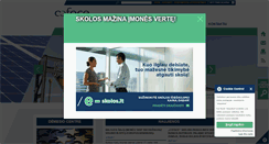 Desktop Screenshot of coface.lt