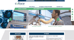 Desktop Screenshot of coface.dk