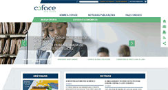 Desktop Screenshot of coface.com.br