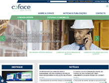Tablet Screenshot of coface.pt