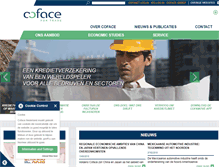 Tablet Screenshot of coface.nl
