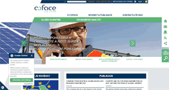 Desktop Screenshot of coface.cz